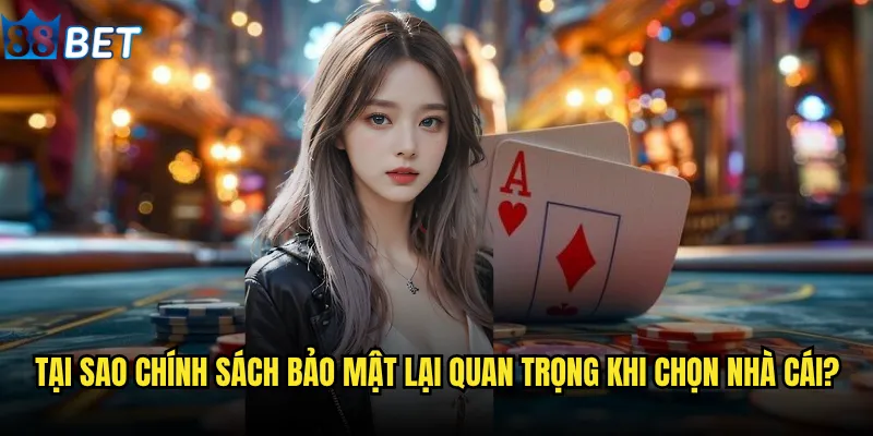 Chính sách bảo mật 88bet có thực sự đảm bảo an toàn cho người chơi? 1 Tại sao chính sách bảo mật lại quan trọng khi chọn nhà cái?