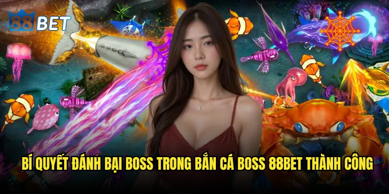 Bắn cá boss có thực sự là thử thách khó nhất tại 88bet hiện tại? 3 Bí quyết đánh bại boss trong bắn cá boss 88bet thành công